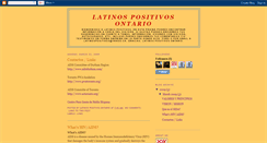 Desktop Screenshot of latinospositivos.blogspot.com