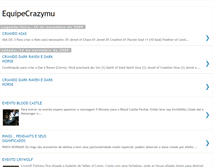 Tablet Screenshot of equipecrazymu.blogspot.com