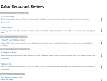 Tablet Screenshot of dakarrestaurantreviews.blogspot.com