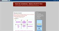 Desktop Screenshot of guess-the-catchphrases.blogspot.com