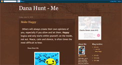 Desktop Screenshot of danahunt-me.blogspot.com