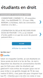 Mobile Screenshot of etudiants-en-droit.blogspot.com