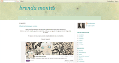 Desktop Screenshot of brendamontes.blogspot.com