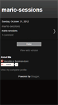 Mobile Screenshot of mario-sessions.blogspot.com