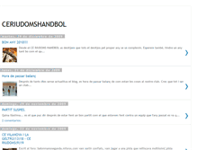 Tablet Screenshot of ceriudomshandbol.blogspot.com