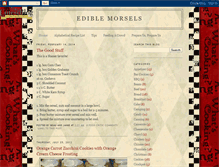 Tablet Screenshot of ediblemorsels.blogspot.com