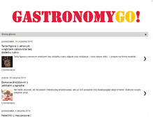Tablet Screenshot of gastronomygo.blogspot.com