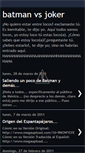 Mobile Screenshot of batmanvsjoker.blogspot.com