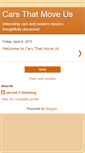Mobile Screenshot of carsthatmoveus.blogspot.com