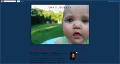 Desktop Screenshot of emysjourney.blogspot.com
