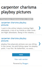 Mobile Screenshot of carpenter-charisma-playboy-pictures.blogspot.com