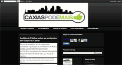 Desktop Screenshot of caxiaspodemais.blogspot.com