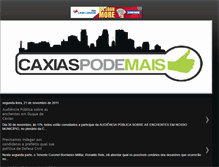 Tablet Screenshot of caxiaspodemais.blogspot.com