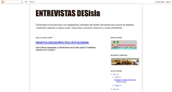 Desktop Screenshot of entrevistasdesisla.blogspot.com