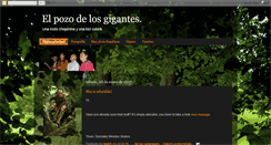 Desktop Screenshot of pozogigantes.blogspot.com