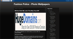 Desktop Screenshot of fashion-police-photo.blogspot.com