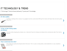 Tablet Screenshot of ittech-ittrend.blogspot.com