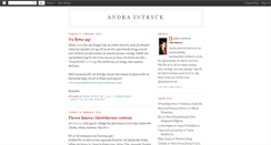 Desktop Screenshot of andraintryck.blogspot.com