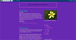 Desktop Screenshot of bigpurpleworld.blogspot.com