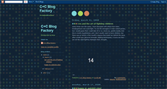 Desktop Screenshot of ccblogfactory.blogspot.com