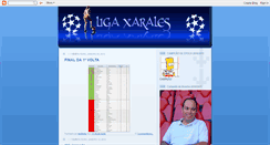 Desktop Screenshot of ligaxarales.blogspot.com