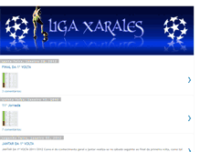 Tablet Screenshot of ligaxarales.blogspot.com
