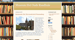 Desktop Screenshot of museumouderaadhuis.blogspot.com