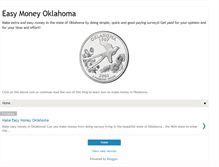 Tablet Screenshot of oklahoma-money-survey.blogspot.com