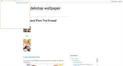 Desktop Screenshot of freedekstopswallpaper.blogspot.com