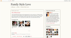Desktop Screenshot of familystylelove.blogspot.com
