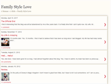 Tablet Screenshot of familystylelove.blogspot.com