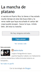 Mobile Screenshot of lamanchadeplatano.blogspot.com