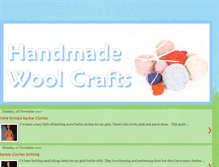 Tablet Screenshot of handmadewoolcrafts.blogspot.com