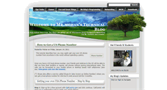 Desktop Screenshot of mrmohans.blogspot.com
