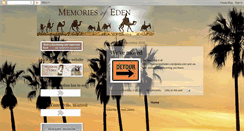 Desktop Screenshot of memoriesofeden.blogspot.com