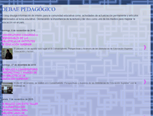 Tablet Screenshot of debaepedagogico.blogspot.com