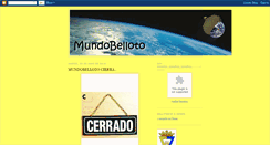 Desktop Screenshot of mundobelloto.blogspot.com