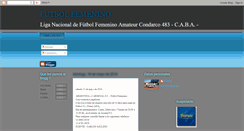 Desktop Screenshot of lnffa-futbolfemenino.blogspot.com