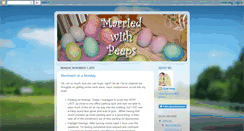 Desktop Screenshot of marriedwithpeeps.blogspot.com