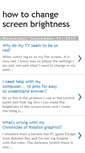 Mobile Screenshot of howtochangescreenbrightness.blogspot.com