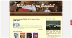 Desktop Screenshot of holocaustoenespanol.blogspot.com