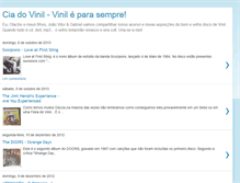 Tablet Screenshot of ciadovinil.blogspot.com