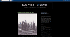 Desktop Screenshot of iamvictivicimus.blogspot.com