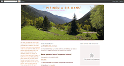 Desktop Screenshot of pirineuasismans.blogspot.com