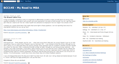 Desktop Screenshot of bcc145mba.blogspot.com