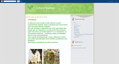 Desktop Screenshot of culturaparaense1.blogspot.com