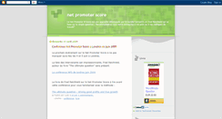 Desktop Screenshot of net-promoter-score.blogspot.com