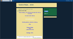 Desktop Screenshot of gustavorojasactor.blogspot.com