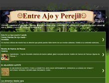 Tablet Screenshot of entreajoyperejil.blogspot.com