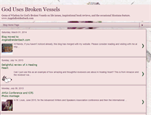Tablet Screenshot of godusesbrokenvessels.blogspot.com